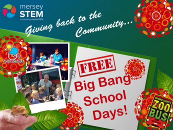 MerseySTEM gives back with FREE Zoobus & Science 2 U Primary School Big Bang Days!