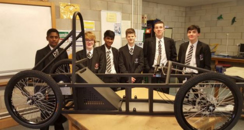 St Margaret’s Academy race to National Greenpower Car Competition!