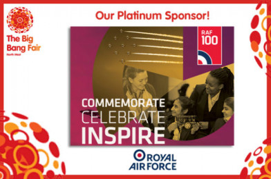 Big Bang North West: Platinum Sponsor – The Royal Air Force