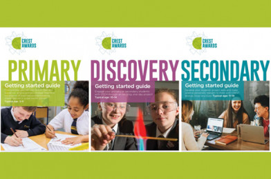 CREST Awards: Teacher Guides – Primary, Secondary & Discovery