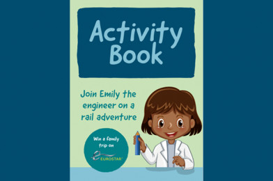 Network Rail Activity Book: Win a family Eurostar trip!