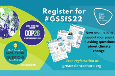 Register for The Great Science Share!