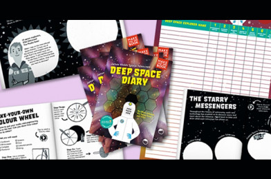 Webb Telescope UK & STFC: Primary Deep Space Diary Giveaway!