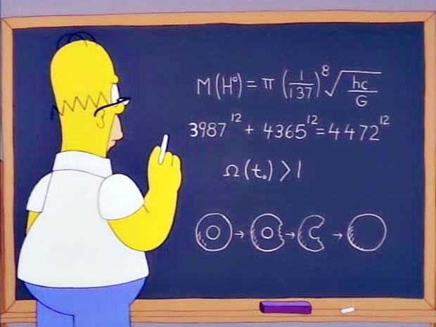 Homer Simpson discovered the Higgs boson before scientists did!