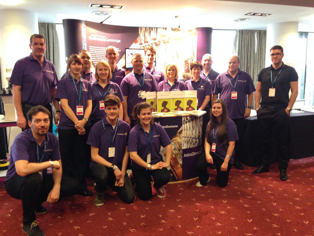 AstraZeneca put the BIG in The Big Bang North West 2015!
