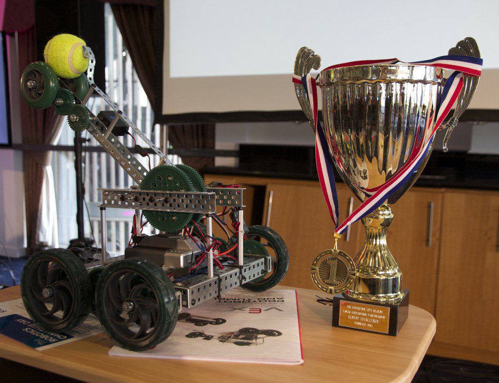 The MerseySTEM Robotics Challenge! Will your team take the title?