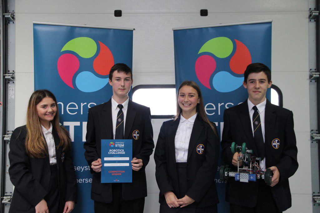 All Saints High School Victorious at First MerseySTEM Robotics Challenge