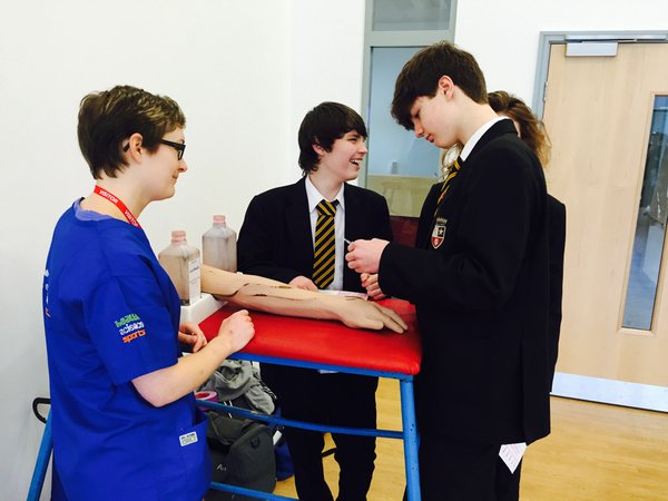 MerseySTEM Healthcare Science Workshops with Medical Mavericks