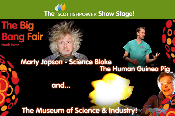 Big Bang North West 2017: ScottishPower’s STEM-sational Show Stage!