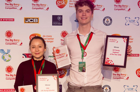 UK Young Engineer of the Year 2018 & GSK Young Scientist of the Year 2018 Announced