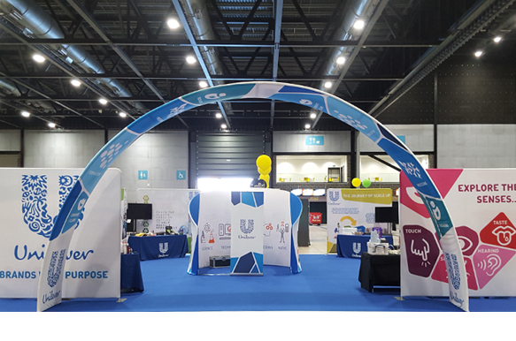 All About STEM: Design, Print & Brand Service – Unilever Exhibition Stand