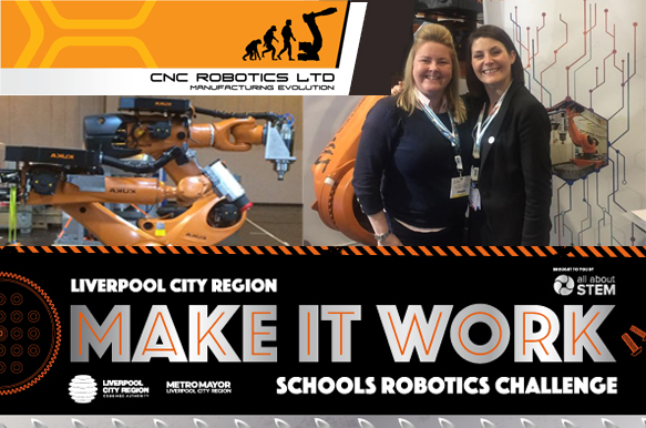 CNC Robotics Sponsor Sefton Heat of LCR Make It Work Robotics Challenge!