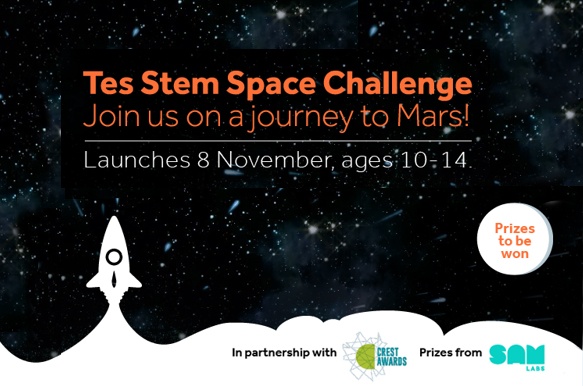 CREST Awards: Enter the Tes STEM Space Challenge