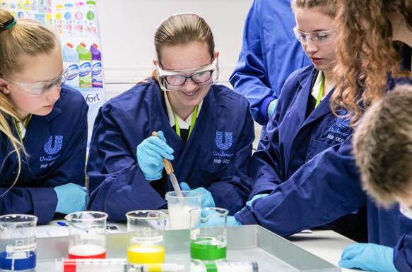 All About STEM & Unilever provide a Bright Future for regional schools!