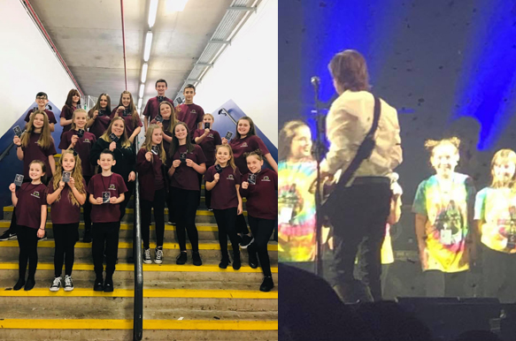 LIPA Youth Choir perform with Paul McCartney: Can you spot our Mini-STEMmer?