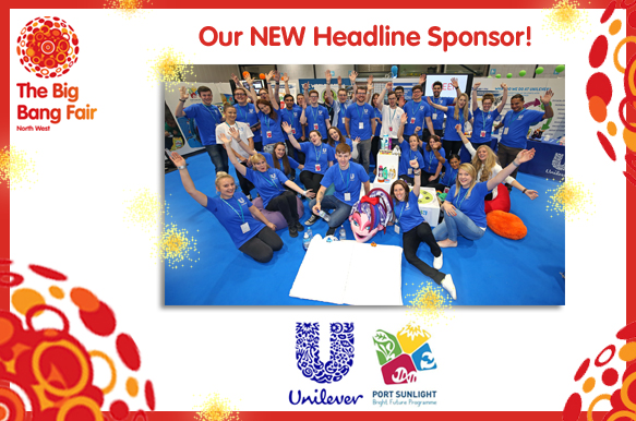 Big Bang North West 2019: NEW Headline Sponsor – Unilever!