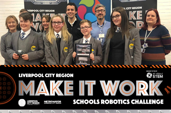 LCR Make It Work Schools Robotics Challenge (Halton): Ormiston Bolingbroke Academy WINS!