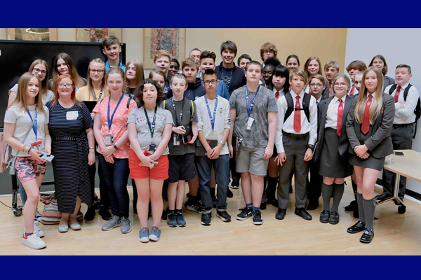 Skelmersdale pupils inspired by Professor Brian Cox at The Science Summer School