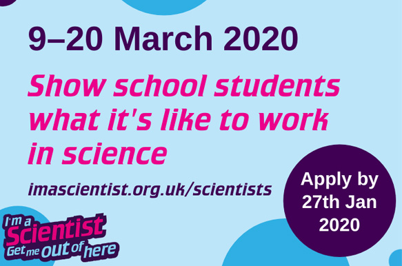 I’m A Scientist is back for British Science Week!