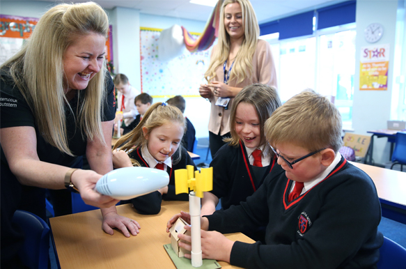 All About STEM & ScottishPower promote planet-friendly power in primary schools!