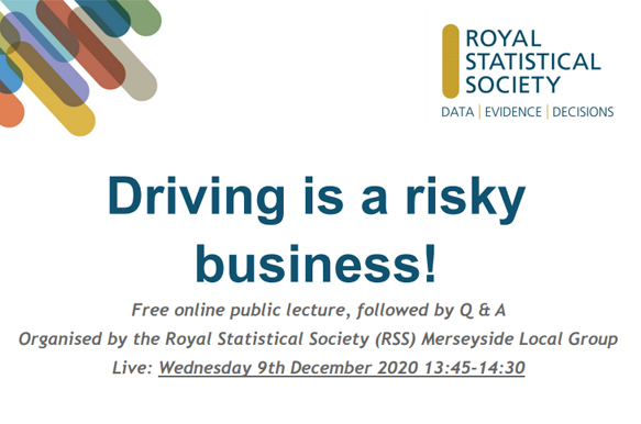 ‘Driving is a risky business!’ 2020 William Guy Lecture: Dr Laura Bonnett