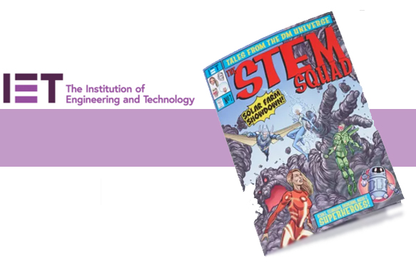 The IET: New STEM Squad Comic & Challenge!