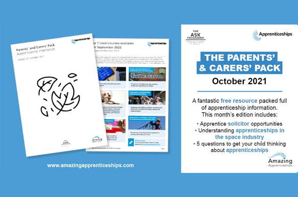 Amazing Apprenticeships: October Parent Pack