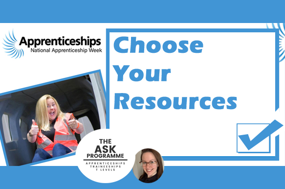 Choose Your Resources: National Apprenticeship Week