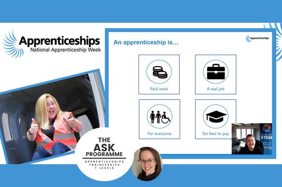 Zoom: Parents Evening – National Apprenticeship Week!