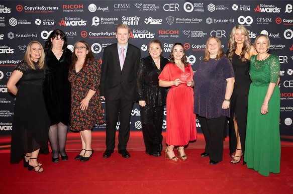 Educate Awards: Maghull High School Wins Outstanding Commitment to STEM Award!