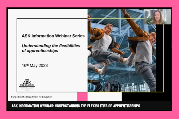 Webinar: The Flexibility of Apprenticeships