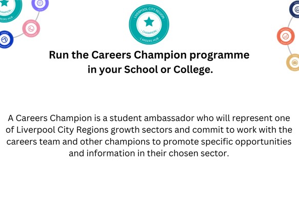 LCR Careers Hub: Student Careers Champion Programme 23/24