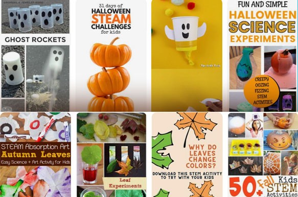 Halloween & Autumn STEM Activities!