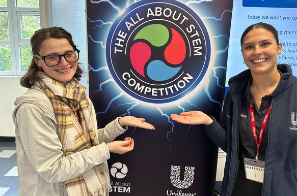 Unilever Visit All About STEM Competition School Challenge Day!