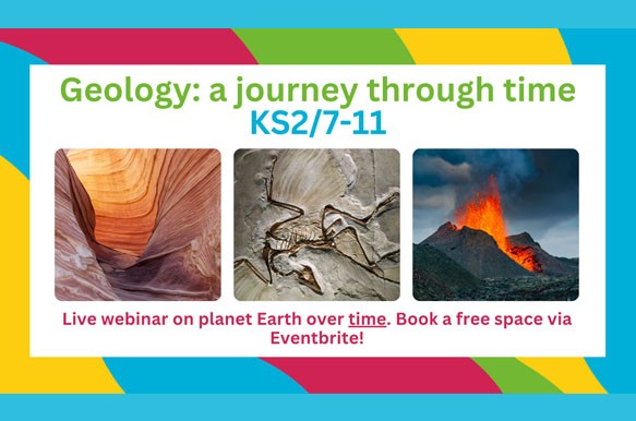 KS2 Webinar: Geology – A Journey Through Time